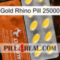 Gold Rhino Pill 25000 42